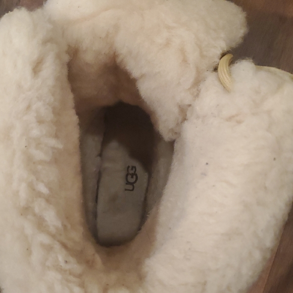 Women's Beige Winter Boots - Picture 8 of 16